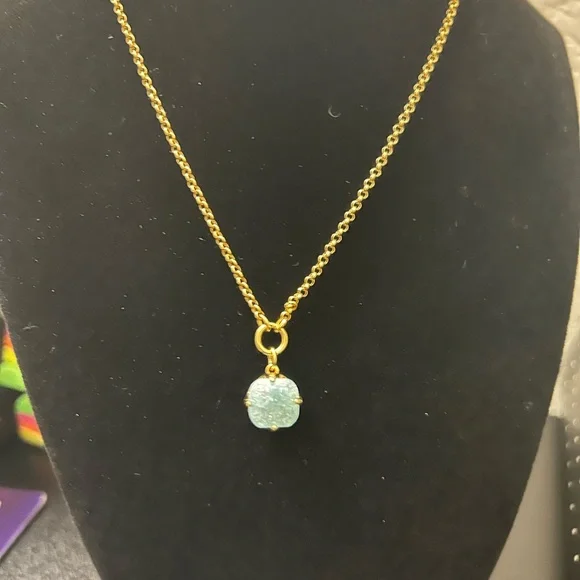 Kate Spade Light Blue Pendant Necklace - Picture 2 of 4
